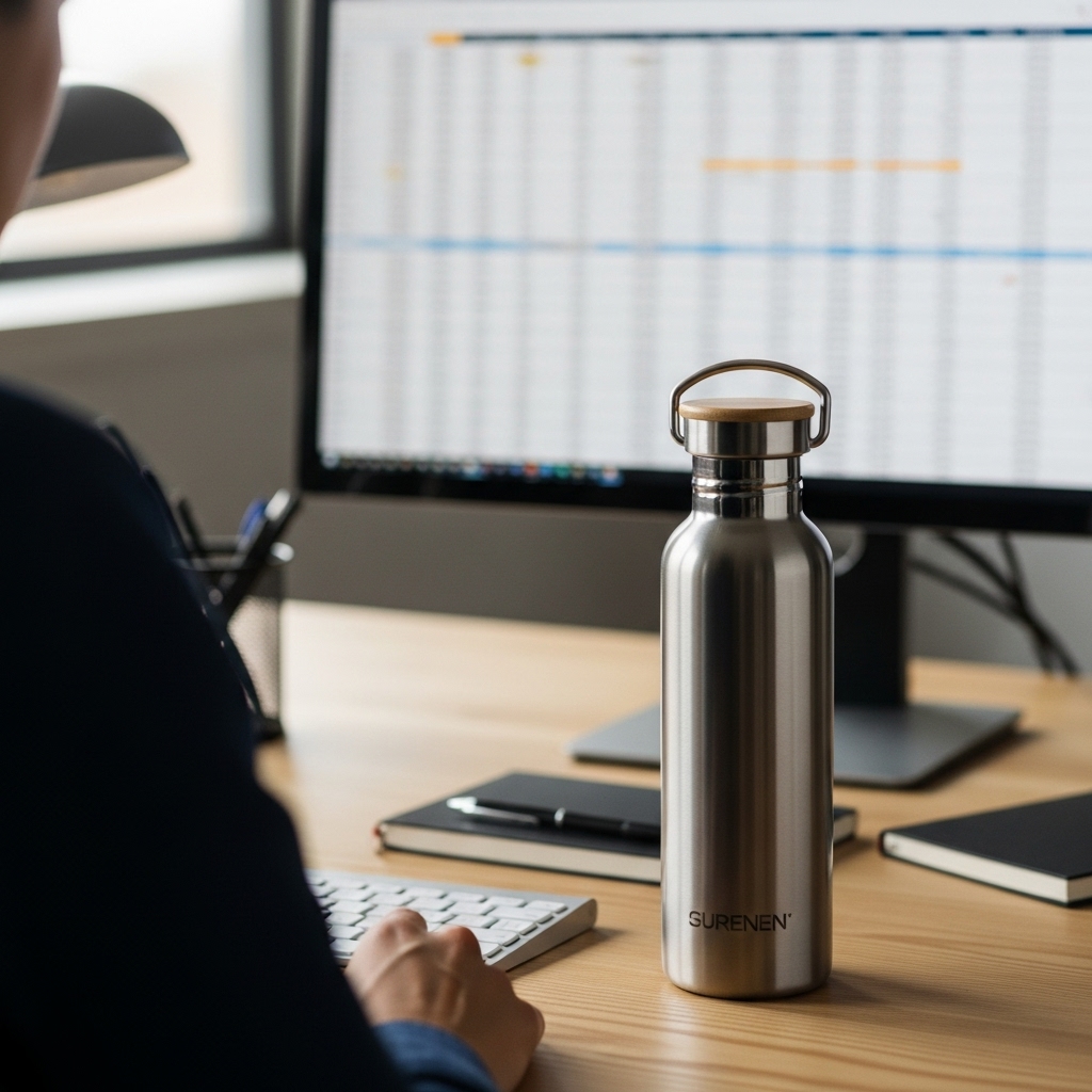 Unacceptable: Confidential info in background